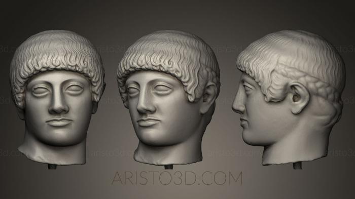 Busts and heads antique and historical (BUSTA_0183) 3D model for CNC machine